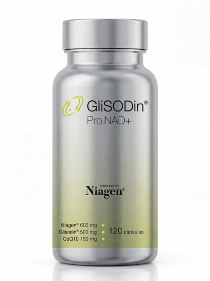 GliSODin Pro NAD+ 120 cápsulas